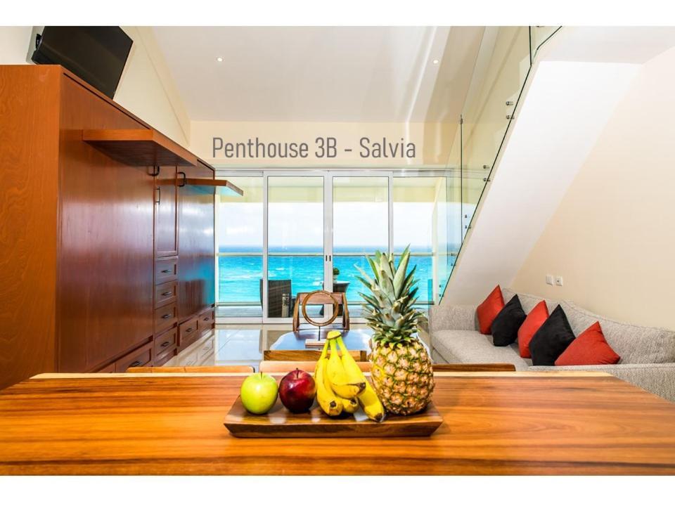 2 Story Oceanfront Penthouses On Cancun Beach! Экстерьер фото