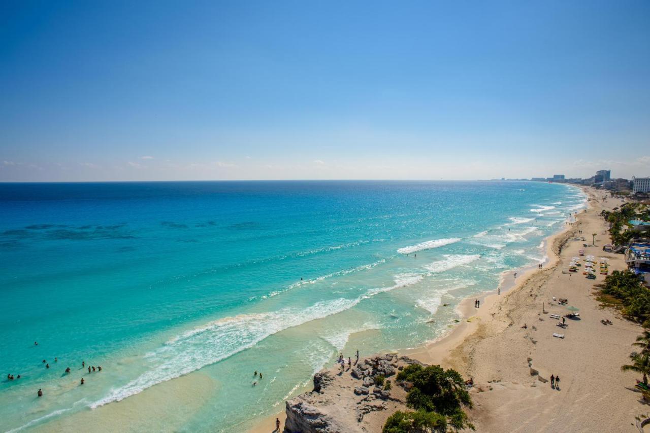 2 Story Oceanfront Penthouses On Cancun Beach! Экстерьер фото